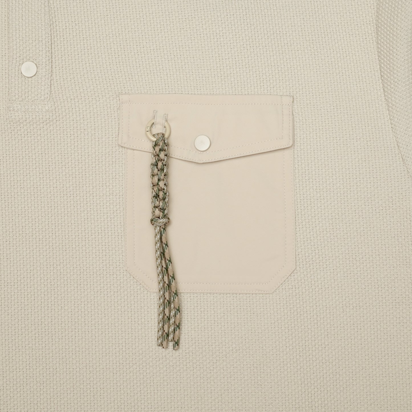 ANS Macar Polo Overshirt - Beige