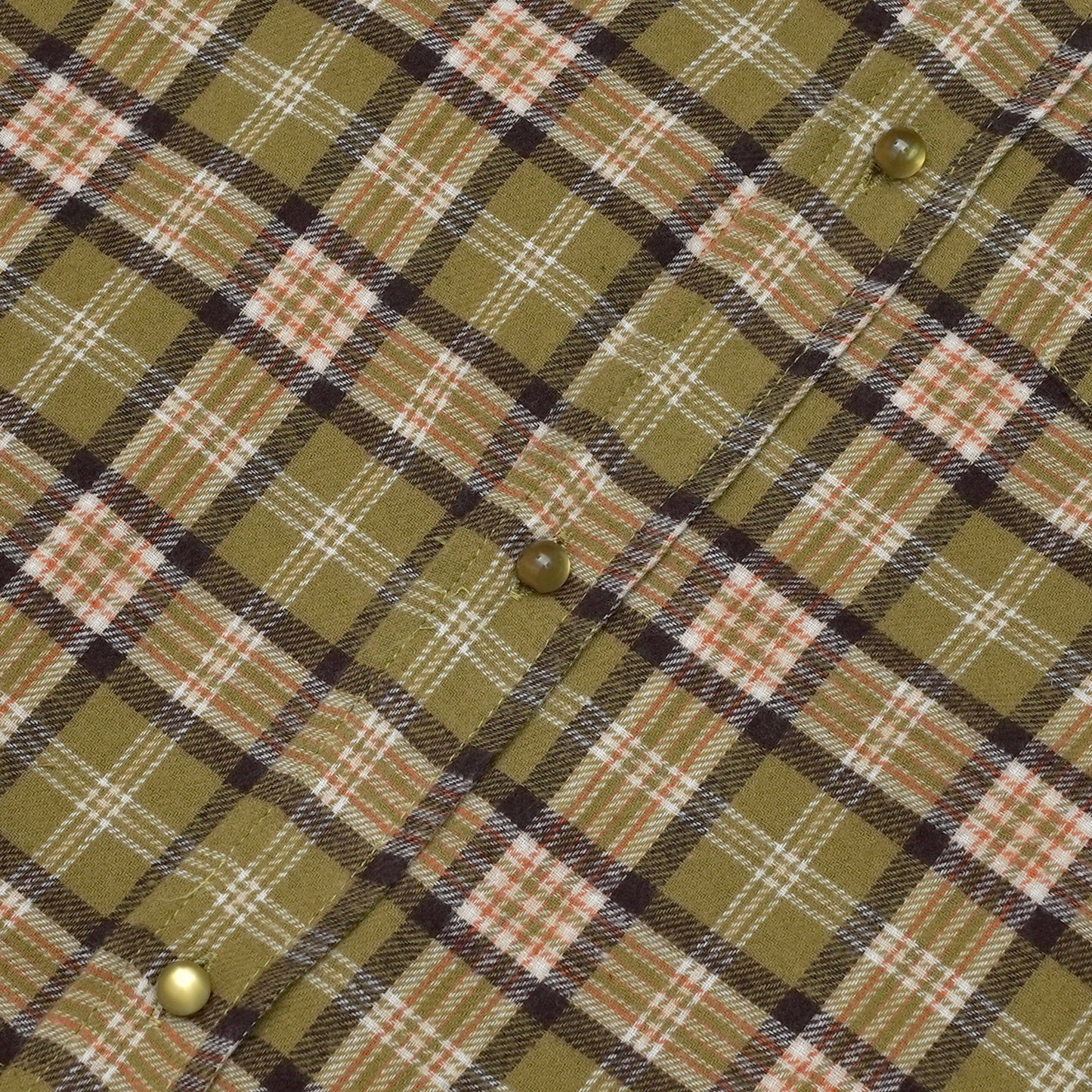ANS Van Plaid Shirt - Yellow